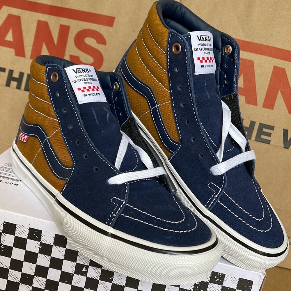 Vans Reynolds’s Navy/Golden Brown WMNS - Picture 7 of 16